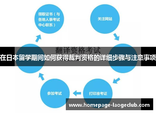 在日本留学期间如何获得裁判资格的详细步骤与注意事项 在日本留学期间如何获得裁判资格的详细步骤与注意事项